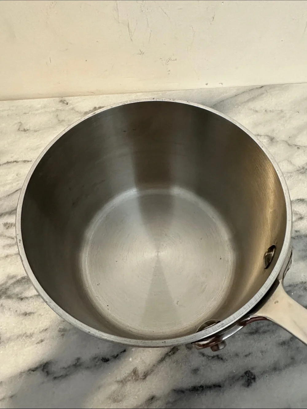 All clad mc2 brushed Stainless Steel 2Qt Saucepan made in USA